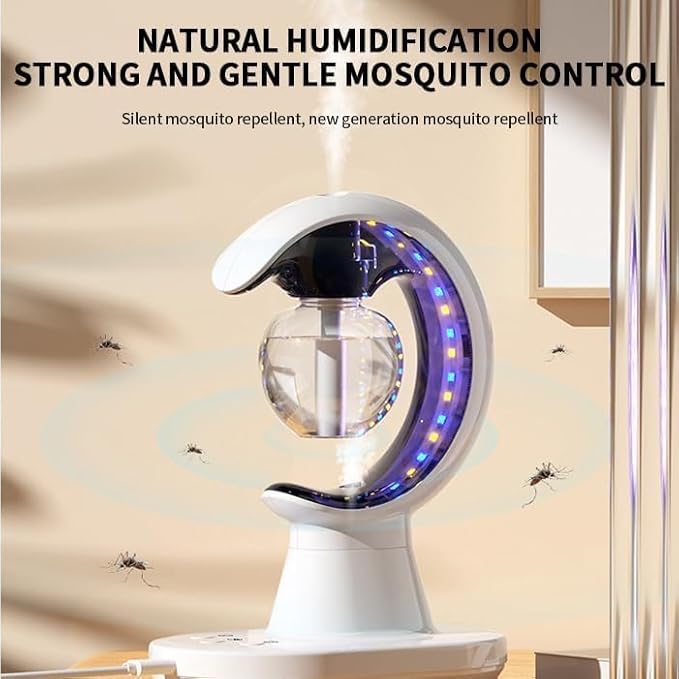 Multifunctional Smart Electric 3 In 1 Mosquito Repellent Air Humidifier LED Lamp