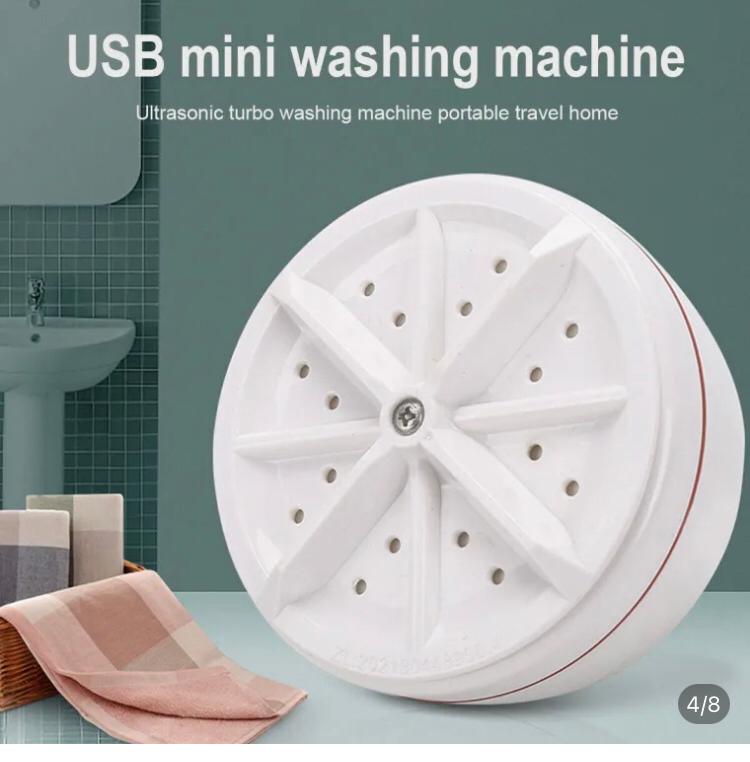 MINI PORTABLE  TURBINE WASHING MACHINE | USB POWERED FOR TRAVEL