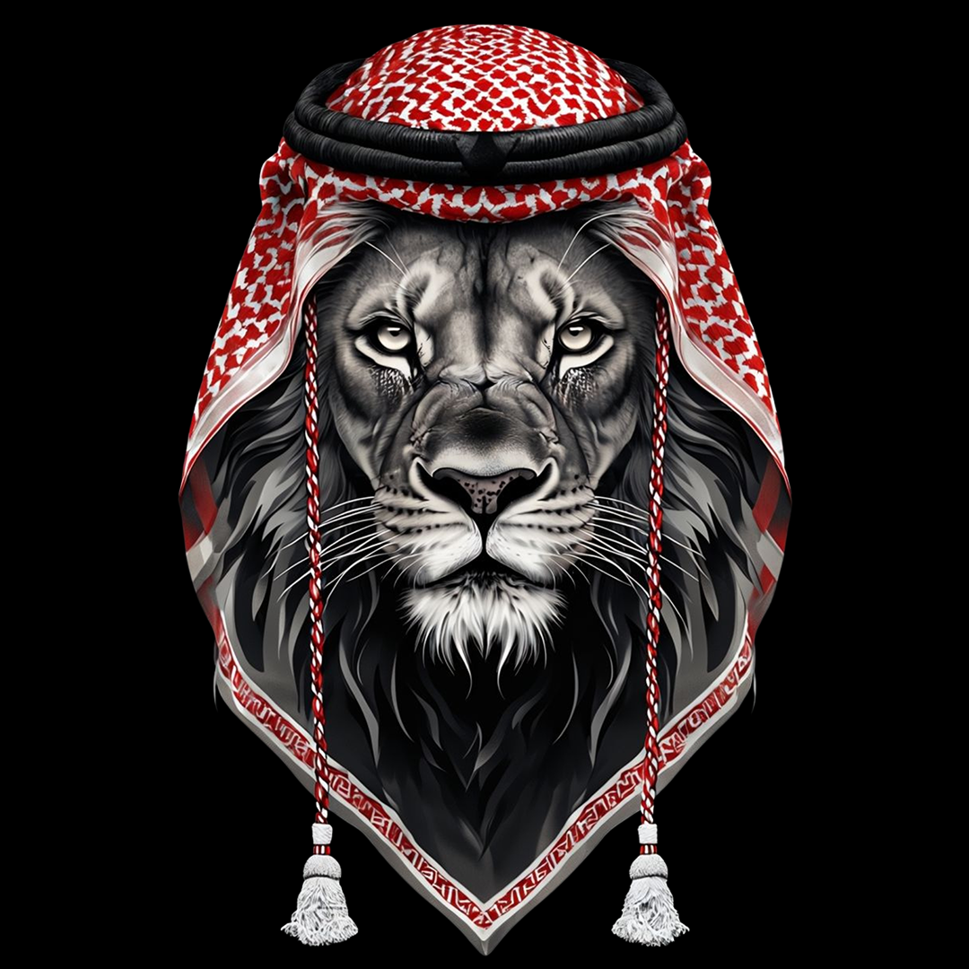 Arabic Lion Hoodie