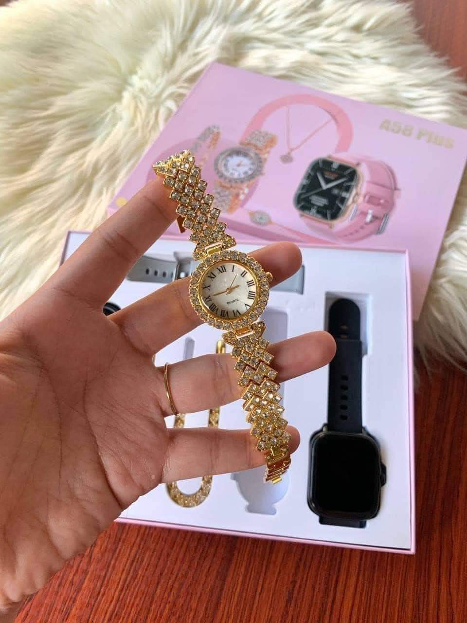 ⌚️ A58 plus SMART WATCH SET