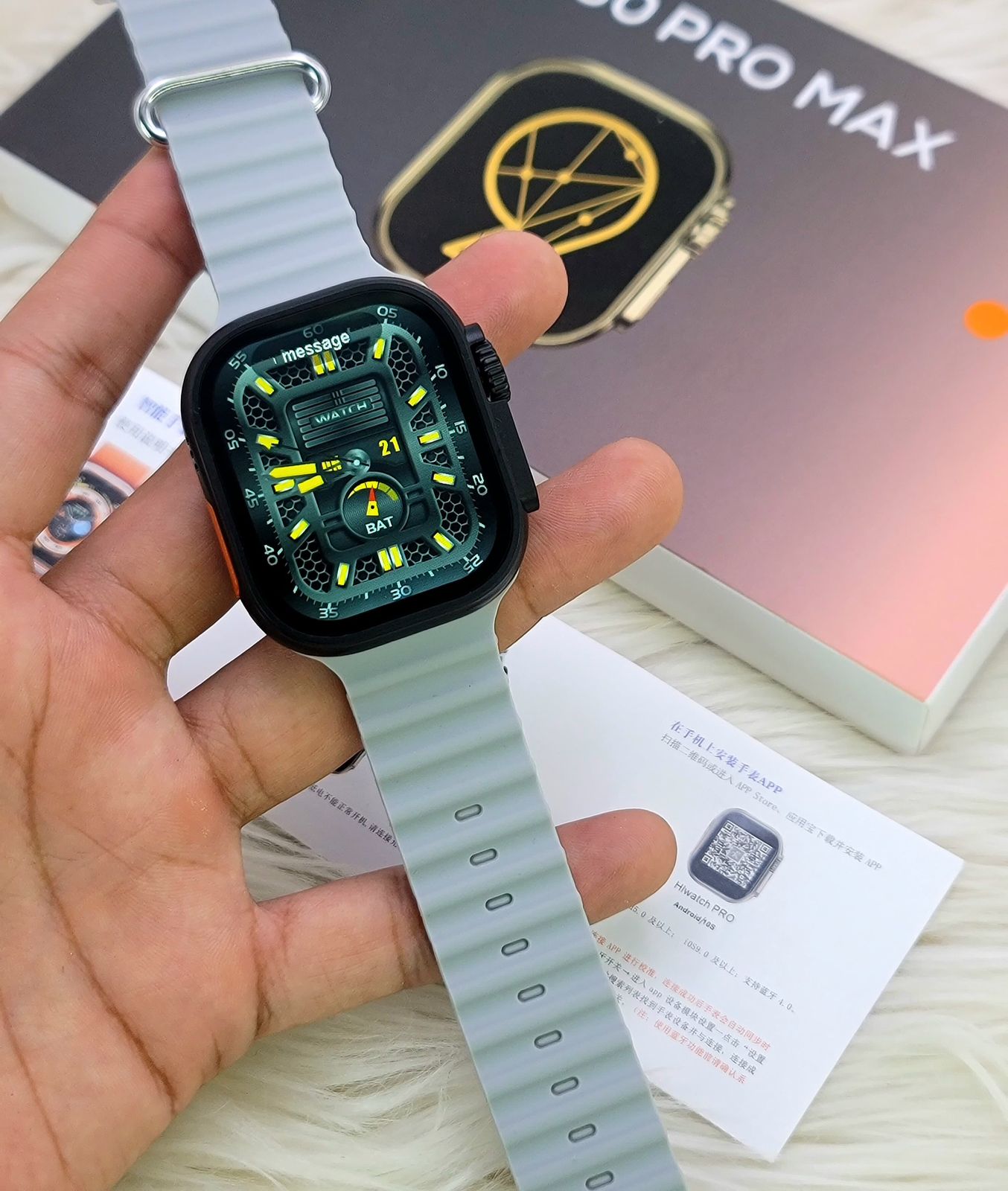 SM90 PRO MAX ULTRA SMART WATCH