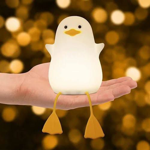 Cute Soft and Squishy Duck Lamp | Touch Rechargeable Night Lamp