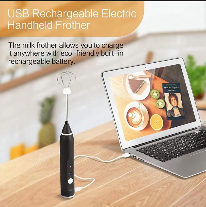 Rechargeable Egg and Coffee Beater