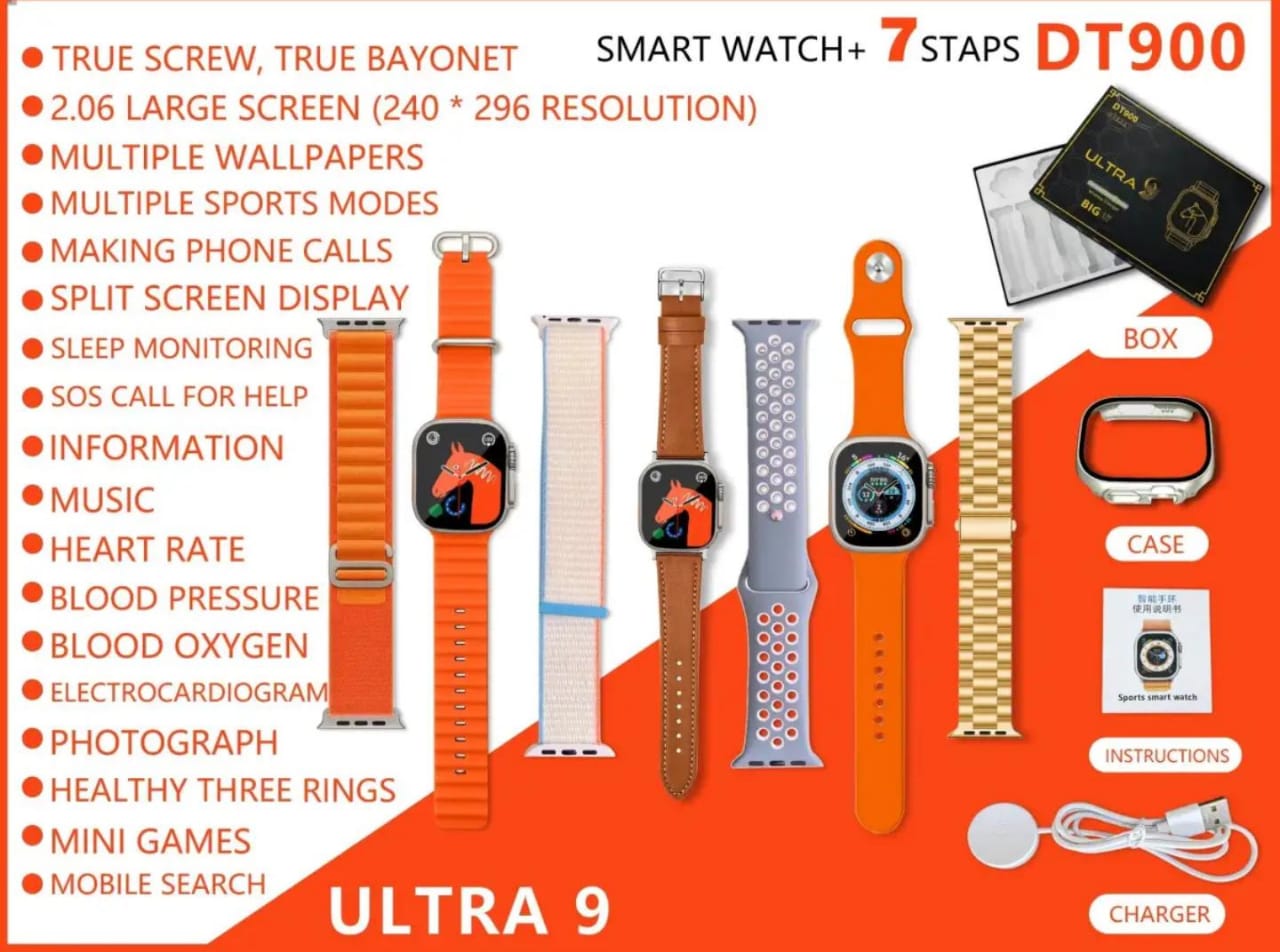 DT900 8+1  ULTRA SMART WATCH